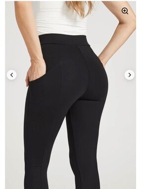 Journey DPYP™ Dress Pant Yoga Pant | Skinny (Black) size XL petite new 6 pockets